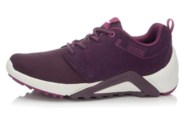 Li Ning Running Shoes Women's Low Top Grape Purple