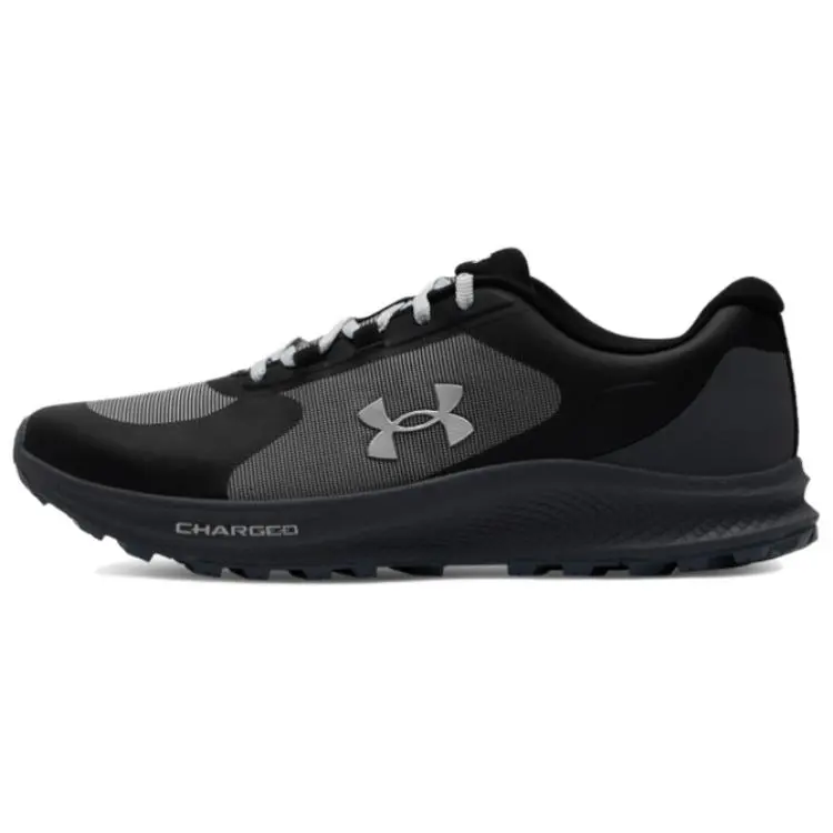 Under Armour Charged Bandit Trail 3 Abrasion Resistant Breathable Low top Casual Running Shoes Men's Black