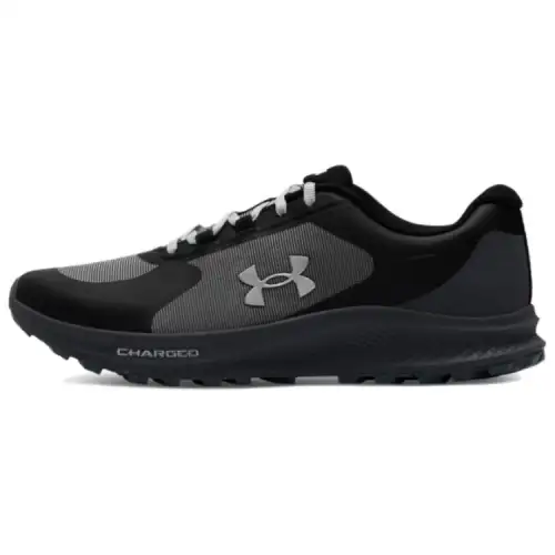 Under Armour Charged Bandit Trail 3 Abrasion Resistant Breathable Low top Casual Running Shoes Men's Black