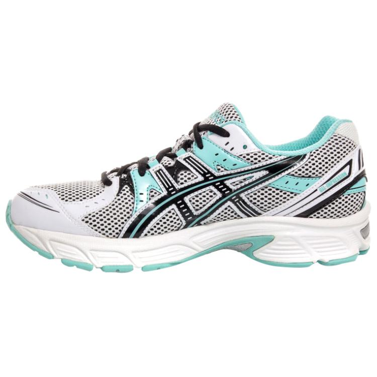 Asics Gel Impression 5 Comfortable And Breathable Abrasion Resistant Low top Running Shoes Women's White Black Green
