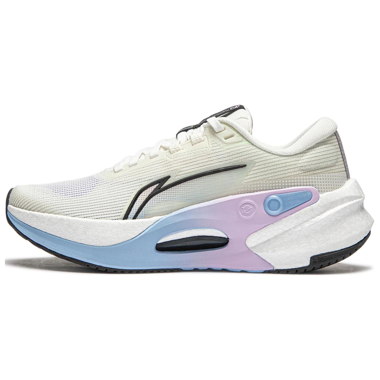 Li Ning Furious Rider 7.0 V2 Running Shoes Women’s Low Top Ivory/Black/Sky Blue