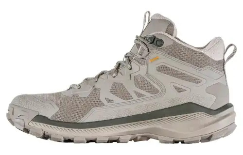 Oboz Footwear Katabatic Comfortable Cushioning, Wear Resistant Mid top Outdoor Shoes Men's Gray