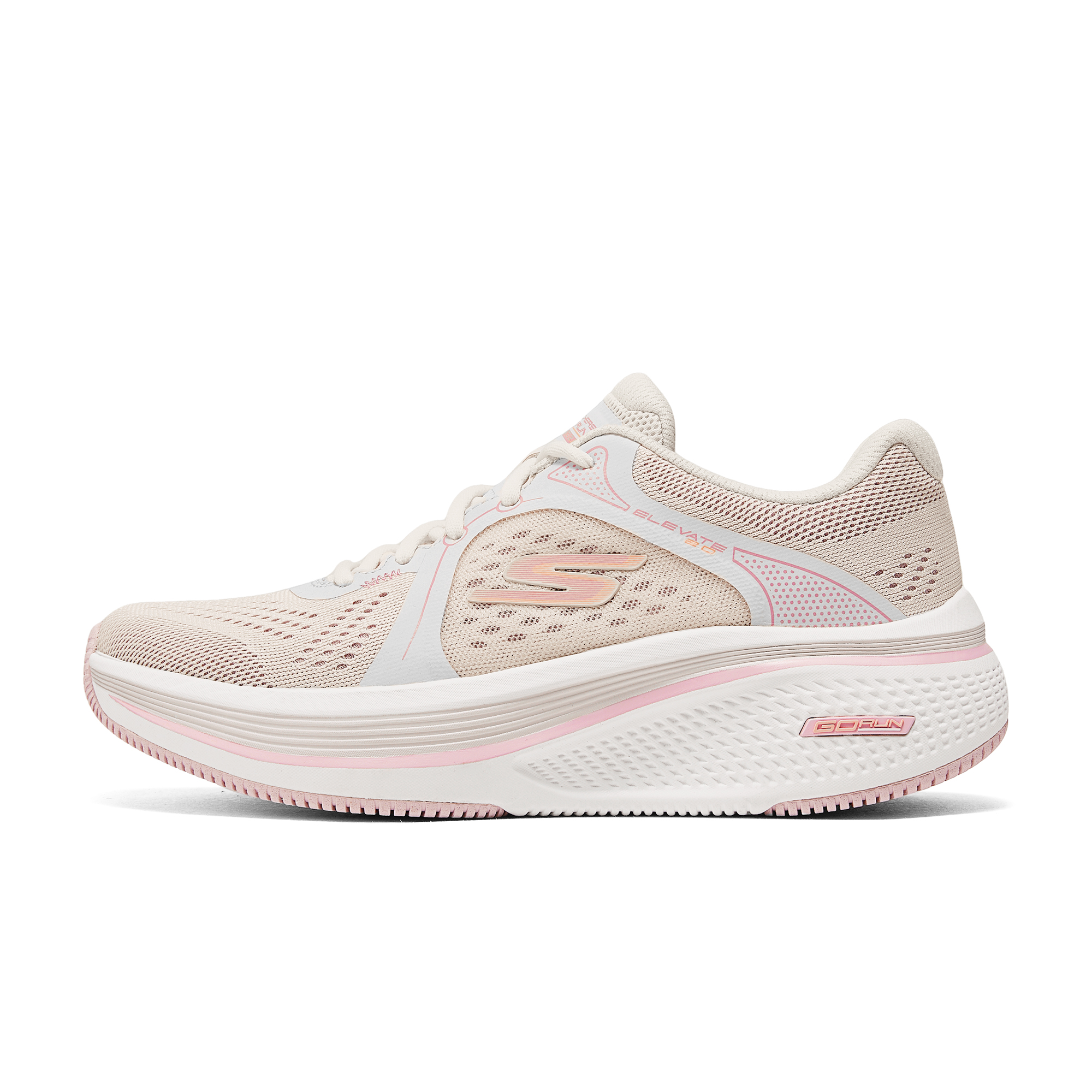 Skechers GO RUN Elevate 2.0 Slip Resistant, Abrasion Resistant, Breathable, Supportive, Lightweight Low top