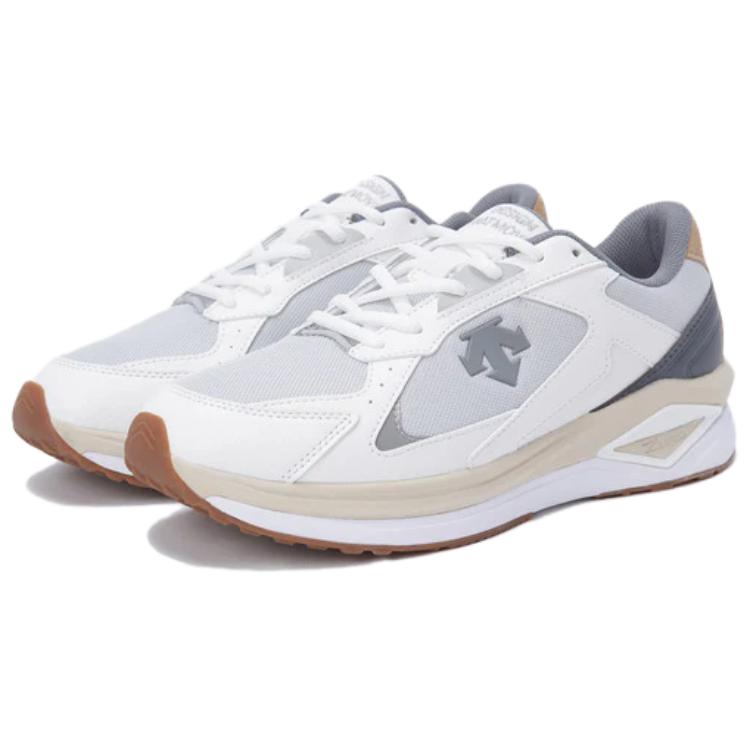 DESCENTE Enerzite Breathable Support Breathable Support Low top Running Shoes Unisex White Yellow Gray