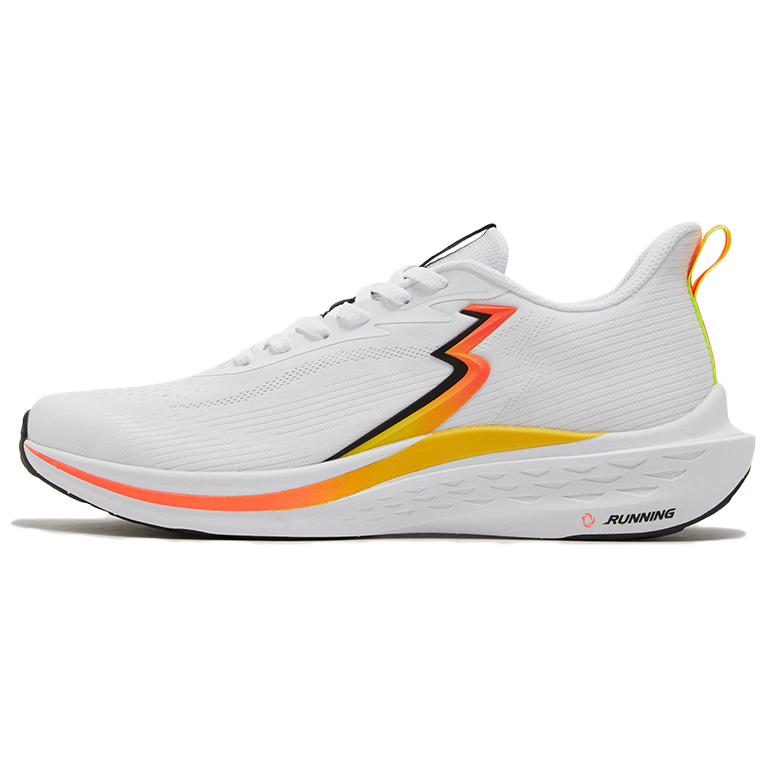 361° Running Shoes Men’s Low Top Radiant White, Fluorescent Radiance