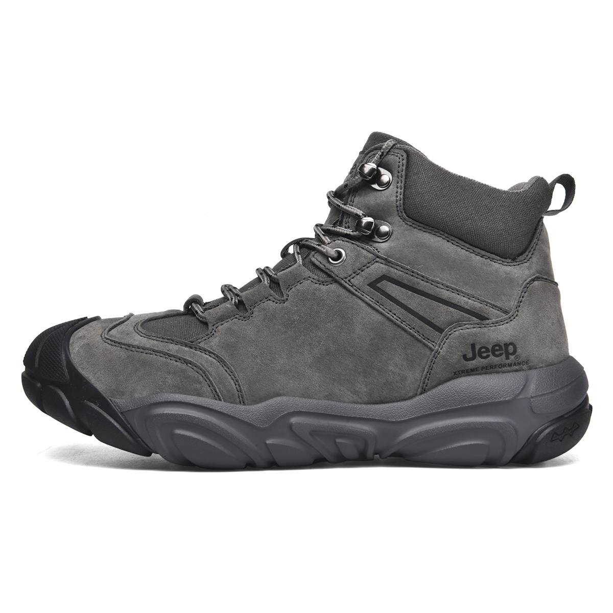 Jeep High top Outdoor Shoes Men’s Gray