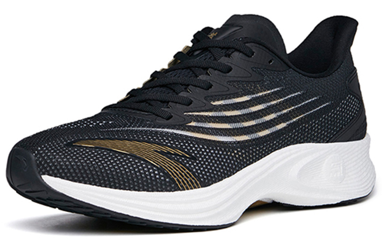 Anta MACH 2.0 Nitrogen Technology Professional Abrasion Resistant Breathable Low top Running Shoes Men’s Black