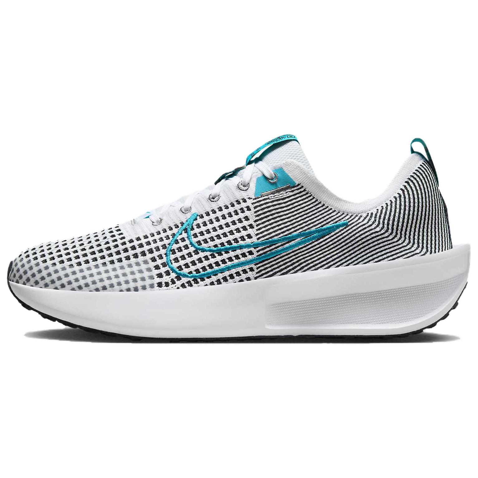 Nike Interact Run White Black Dusty Cactus