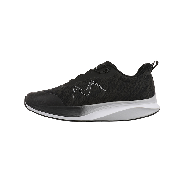MBT Breathable Coverage Rebound Breathable Coverage Rebound Low top Long Distance Running Shoes Men’s Black