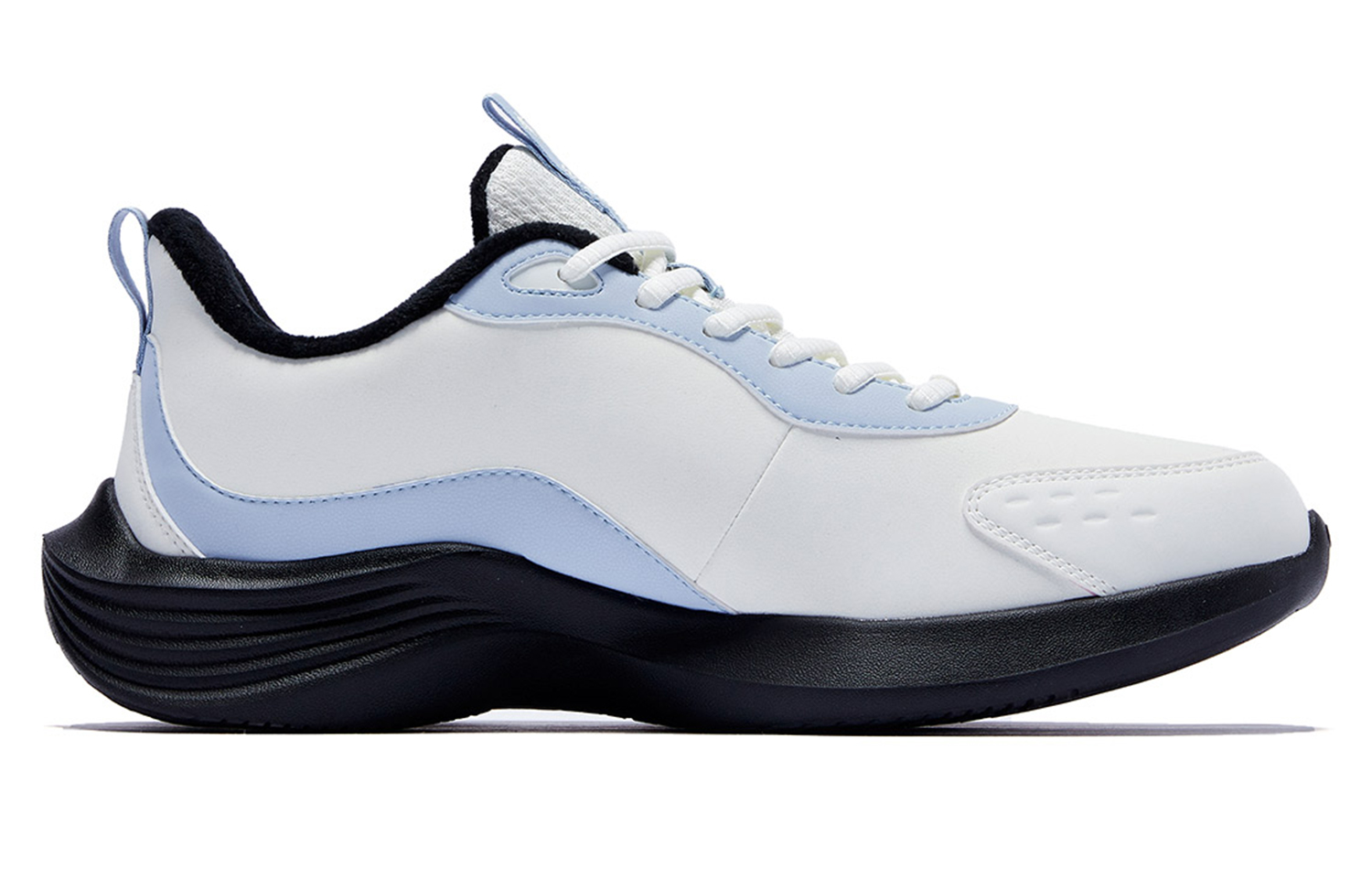 QIAODAN Fleece Lined Thermal, Leather Upper Waterproof, Lightweight Rebound Cushioning Slip Resistant Low top