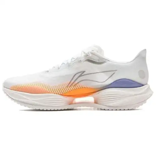 Li Ning Super Light 22 Low top Rubber Foam+Thermoplastic Polyurethane Elastomer TPAZ Casual Running Shoes Men's White