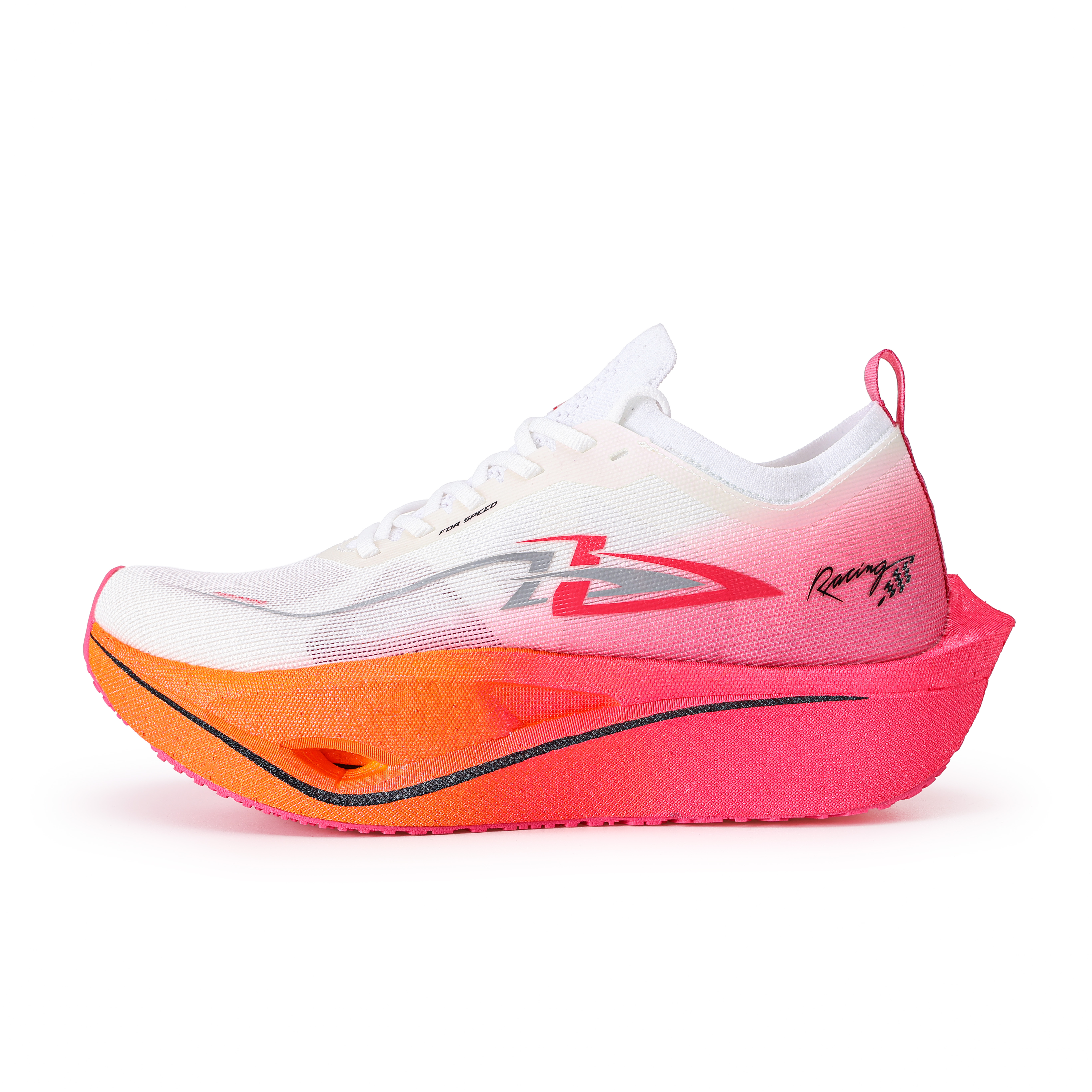 AISU Low top Carbon Plate Marathon Training Long Distance Running Sprint Running Shoes Unisex China Red