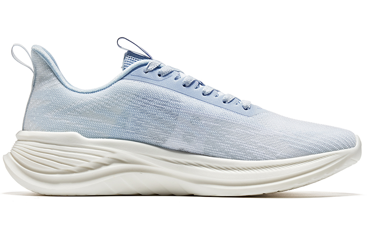 Erke Running Shoes Men’s Light Blue White