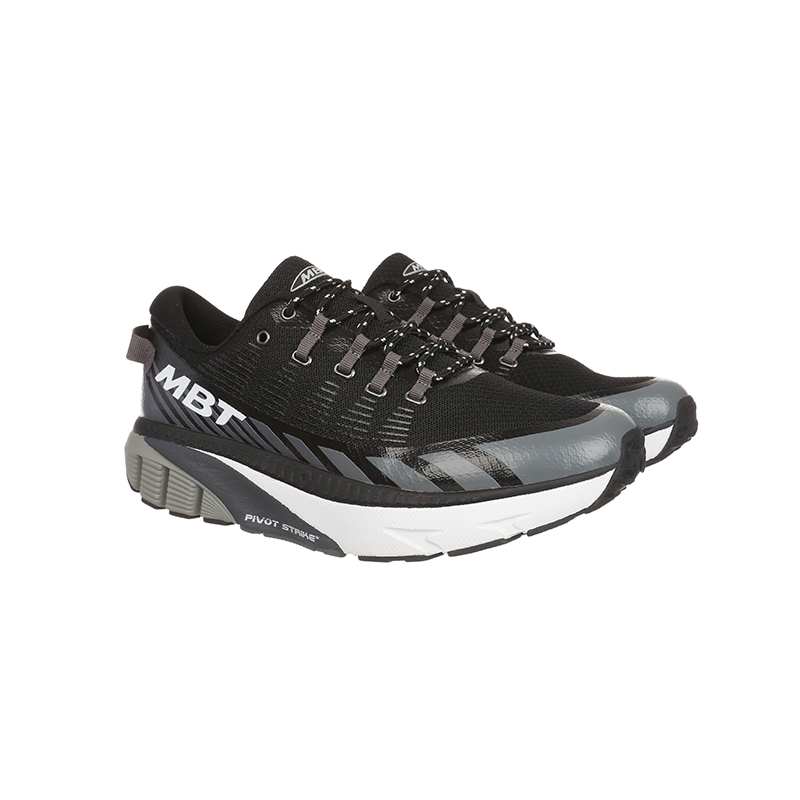 MBT Curved Sole Thick Sole MTR 1500 TRAINER Low top Running Shoes Men’s Black