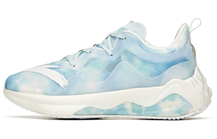 Anta Star Mountain Comfortable Low top Running Shoes Men's Glacier Blue
