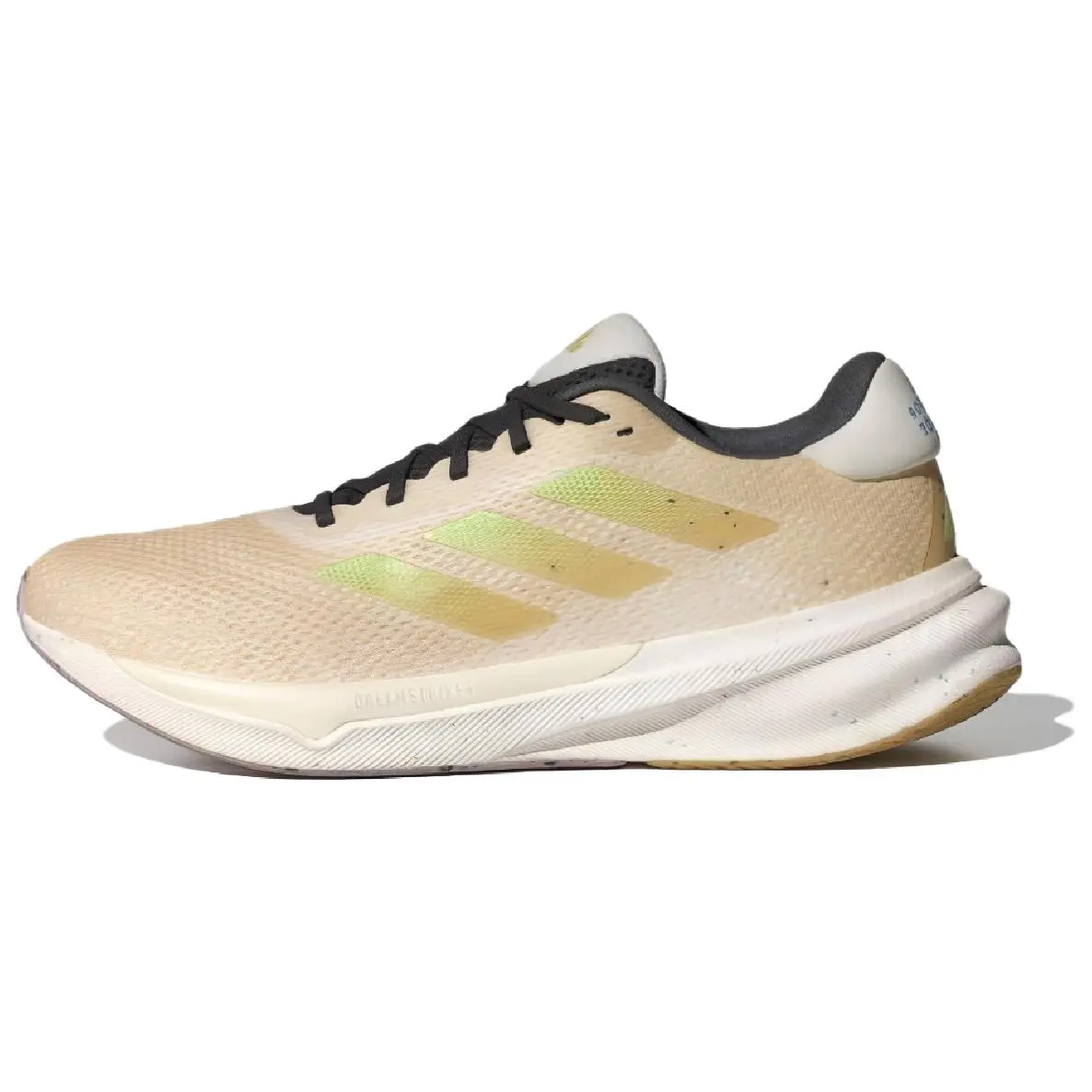 Adidas Supernova Cushioning Abrasion Resistant Breathable Low top Running Shoes Men's Beige