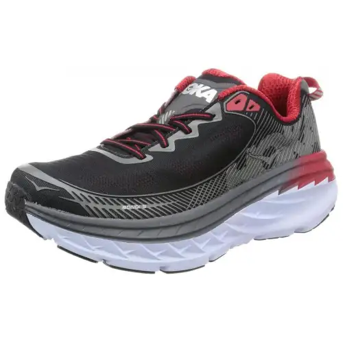 HOKA ONE ONE Slip Resistant Abrasion Resistant Low top Running Shoes Men's Gray