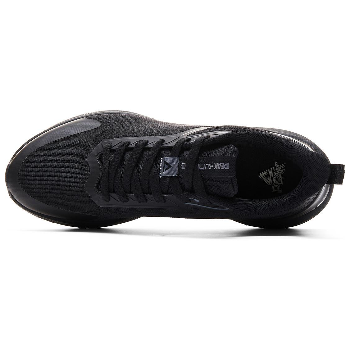 PEAK Cushioning, Wear Resistant Low top Casual Running Shoes Women’s All Black
