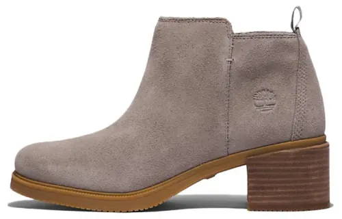 Timberland Dalston Vibe Leather Ankle Boots Women's Cool Gray