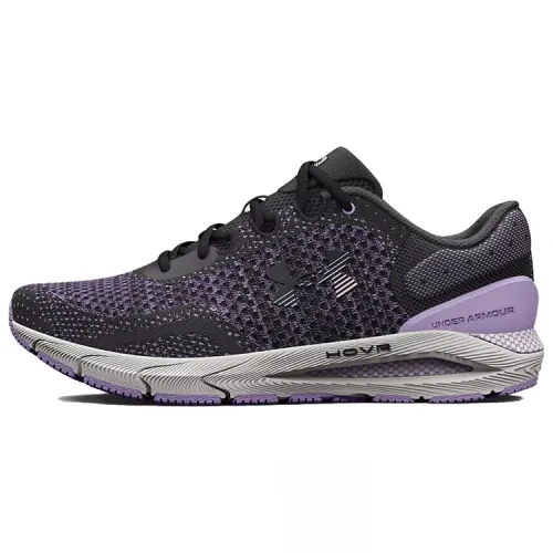 Under Armour Hovr Intake 6 Fashion Trend Cushioning Low top Running Shoes Women's Black Purple