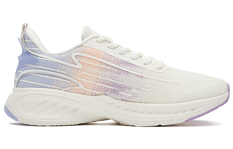 Erke Silver Eagle Low top Running Shoes Women’s White Purple