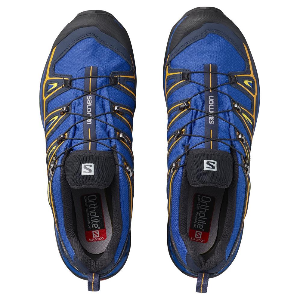 SALOMON X Ultra 2 Slip Resistant Abrasion Resistant Slip Resistant Abrasion Resistant Low top Running Shoes Men’s Blue