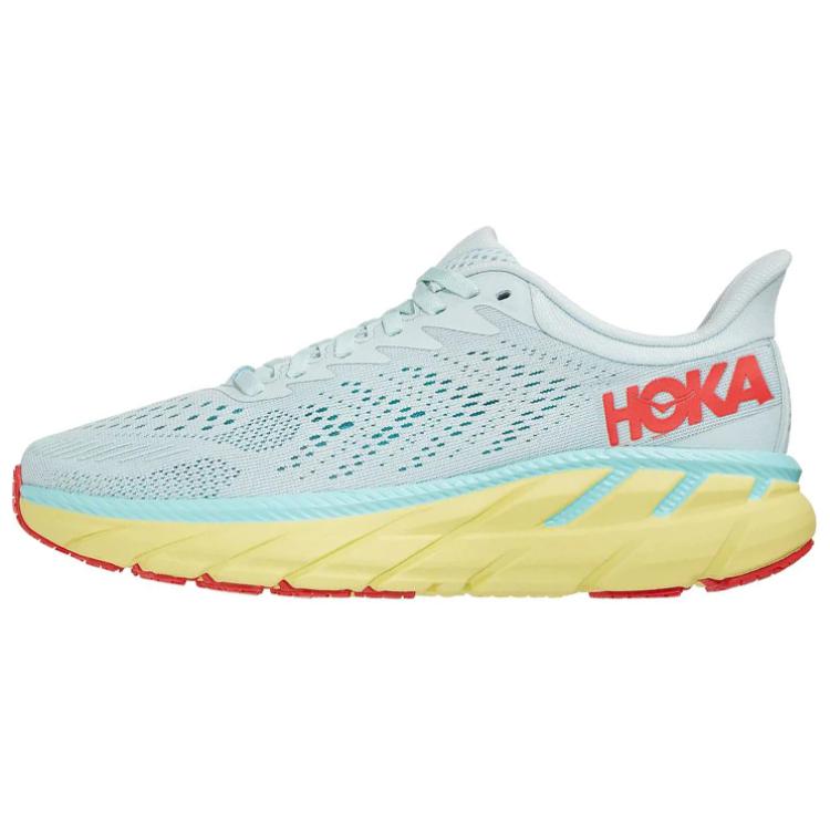 HOKA ONE ONE Clifton 7 ‘Morning Mist Hot Coral’ Women’s