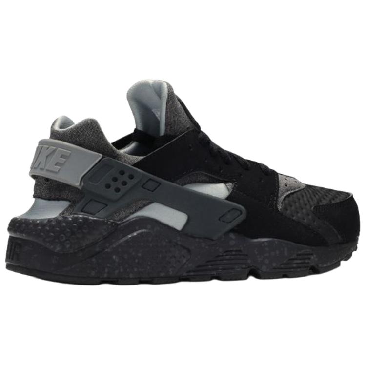 Nike Air Huarache Run Low top Running Shoes Unisex Black
