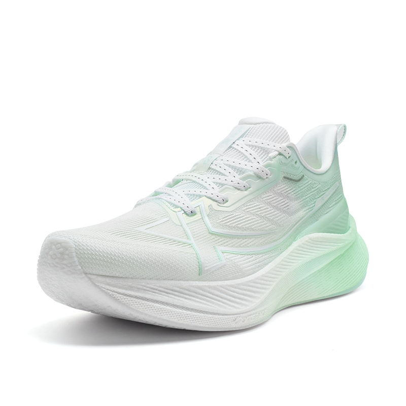 XTEP 2000km 3.0 Low top Training Running Shoes Women’s Classic White Electronic Pink Green