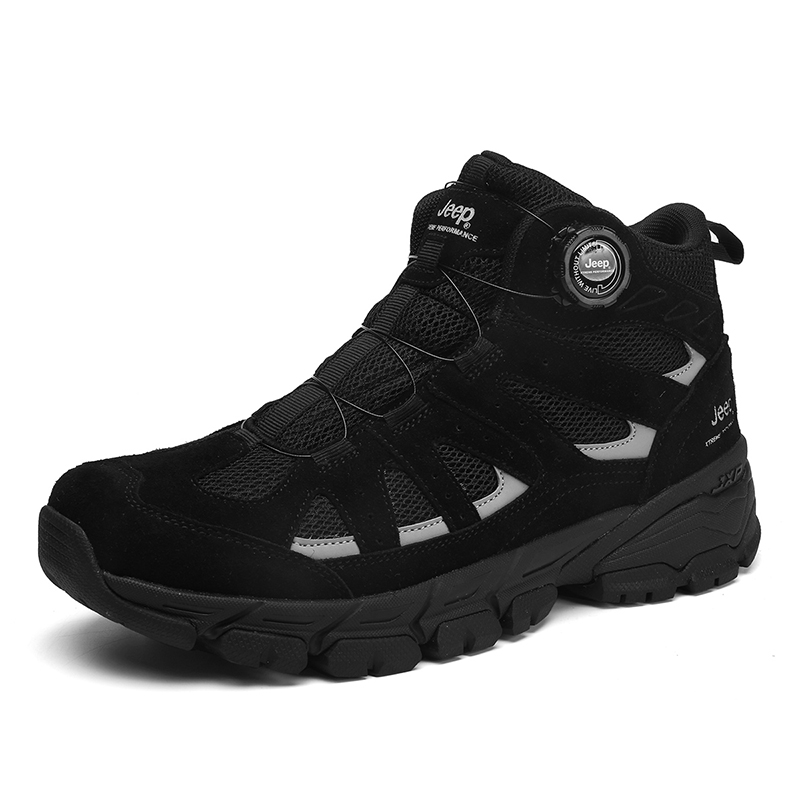Jeep Outdoor Shoes Men’s High Top Black