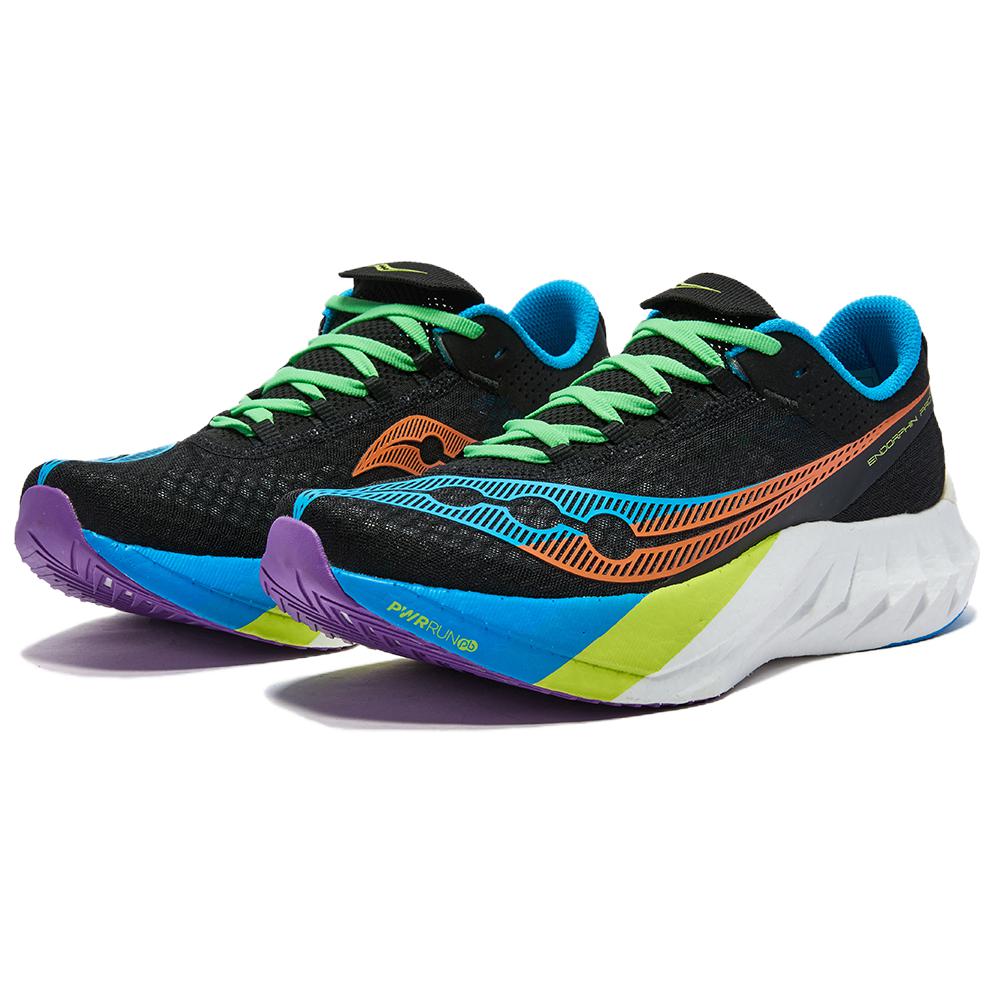 Saucony Endorphin Pro Peng 4 Synthetic Leather Cushioning Slip Resistant Abrasion Resistant Breathable Lightweight