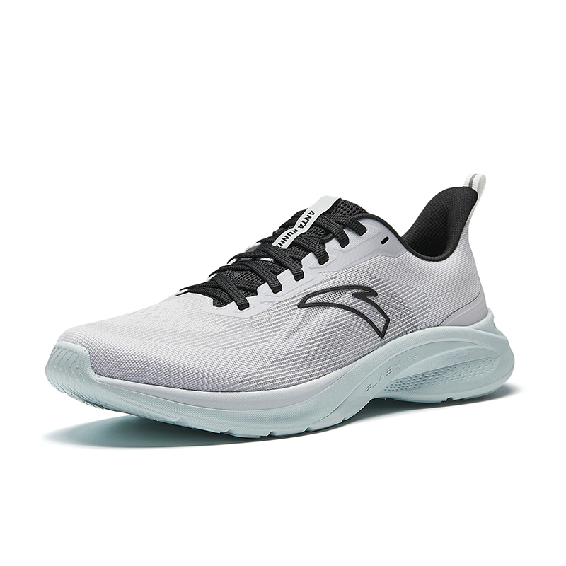 Anta Hydrogen Lite Slip Resistant Abrasion Resistant Low top Casual Running Shoes Men’s Gray Black