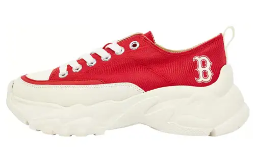 MLB Chunky High Low Fabric Vintage Slip Resistant, Abrasion Resistant, Lightweight Low top Chunky Sneakers Unisex