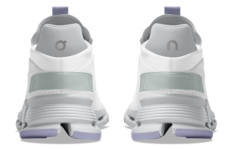On Running Cloudnova White Glacier Grey Lavender Women’s