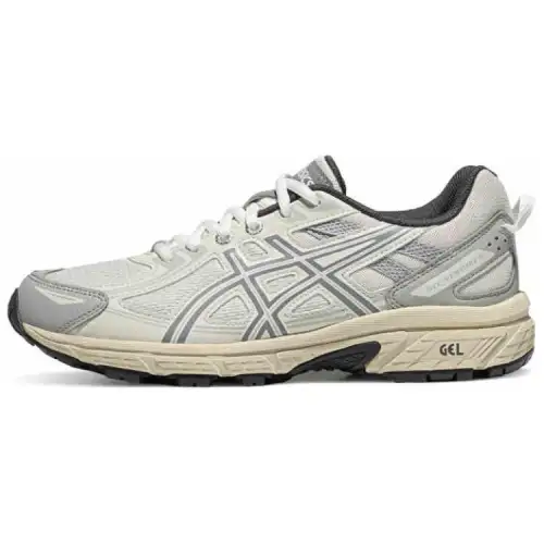 ASICS Gel Venture 6 Low top Trail Running Shoes Women's White Gray