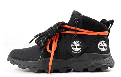 Timberland X Raeburn Brooklyn Mid Fabric Sneaker 'Black Canvas'