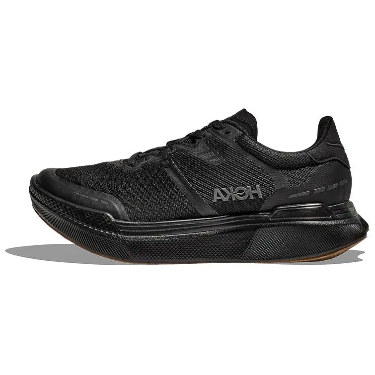 HOKA ONE ONE Transport Cushioning Breathable Low top Running Shoes Unisex Black