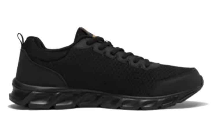 361° Comfortable Round Toe Abrasion Resistant Abrasion Resistant Running Shoes Men’s Black Gold