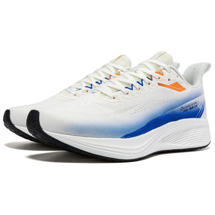 361° Slip Resistant Abrasion Resistant Low top Running Shoes Men’s White Blue