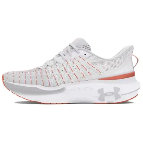 Under Armour Infinite Elite Comfortable And Lightweight Low top Casual Running Shoes Men's Silver White
