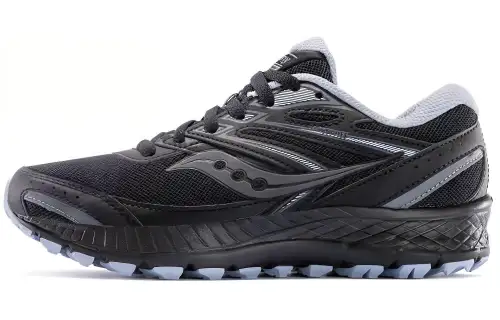 Saucony Cohesion 13 Running Shoes Women's Low Top Black Gray Blue
