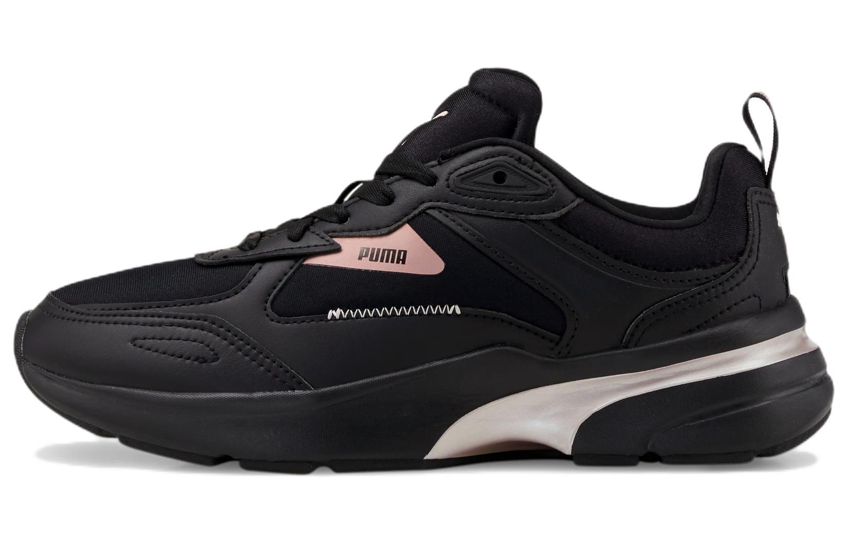 PUMA Fs Runner Metallic 'Black Pink' Women's