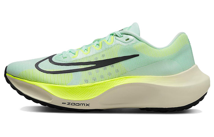 Мужские кроссовки Nike Zoom Fly 5 (зелено-черные)
