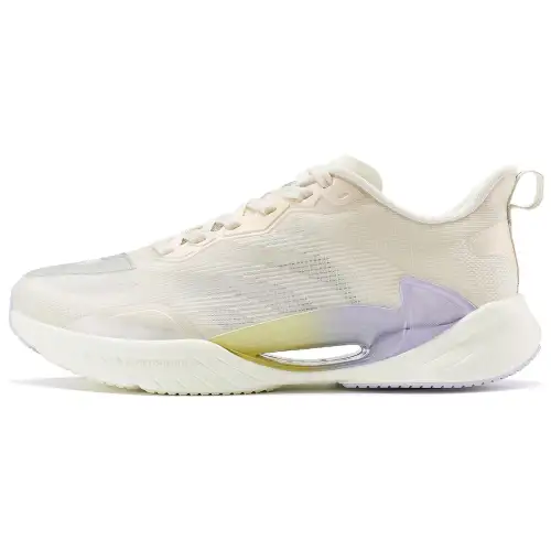 PEAK Flying Feather 4 Low top Running Shoes Women's Canvas White