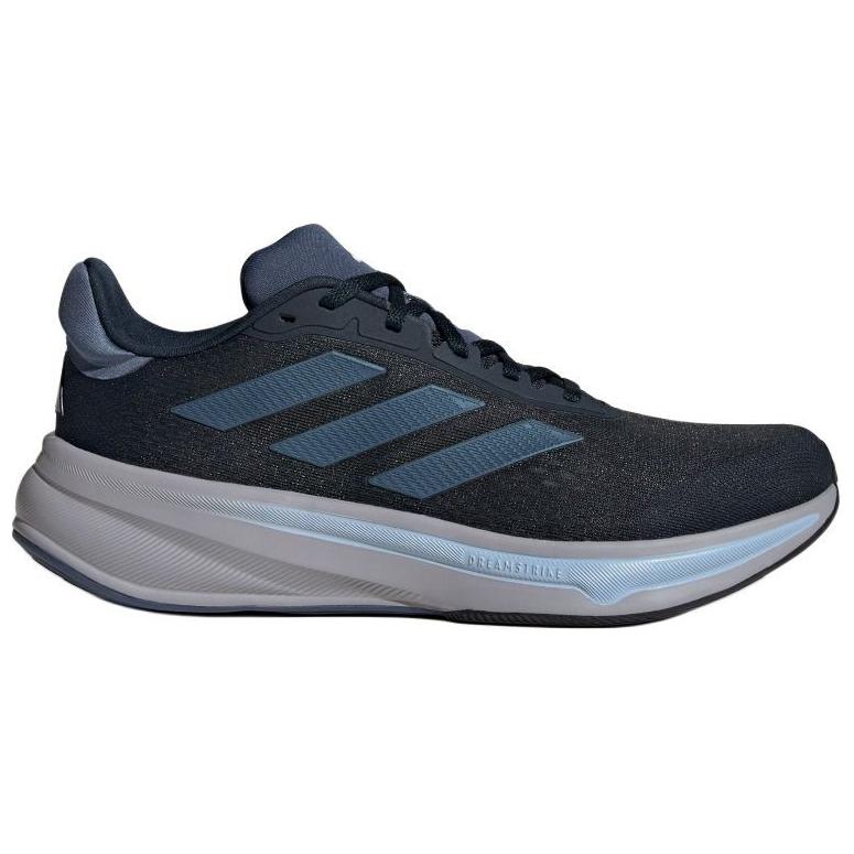 Adidas Response Super Slip Resistant Abrasion Resistant Low top Casual Running Shoes Men’s Black Blue