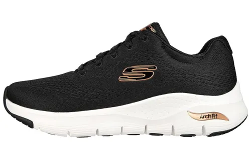 Skechers Arch Fit Big Appeal Casual Low top Running Shoes Women's Black White