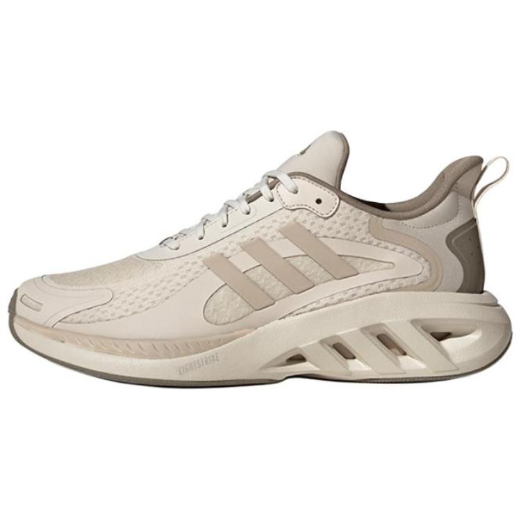 Adidas ALL DAY POWER Slip Resistant Abrasion Resistant Low top Casual Running Shoes Unisex Beige