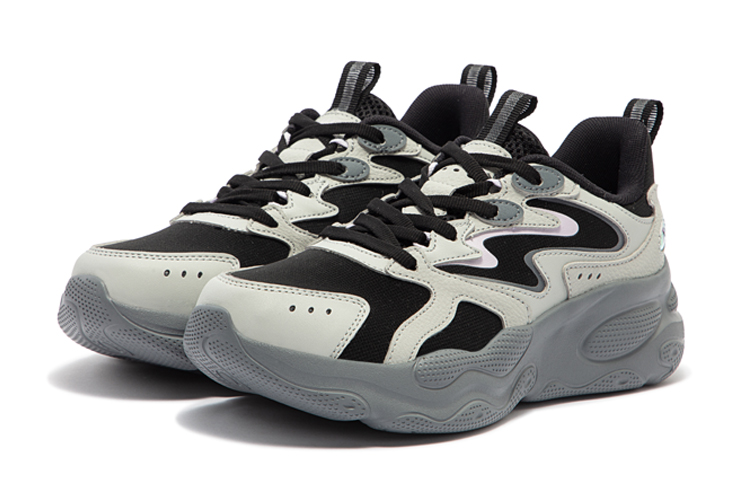 361° Slip Resistant Low top Running Shoes Women’s Obsidian Black/4U Gray