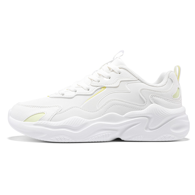 XTEP Low top Casual Running Shoes Women’s White Yellow
