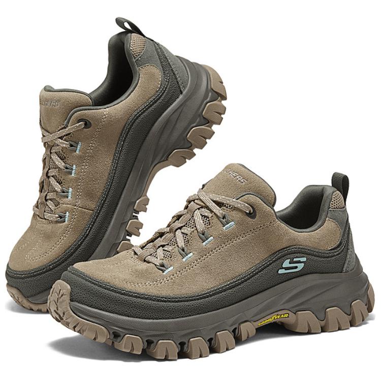 Skechers OUTDOOR Comfortable Abrasion Resistant Breathable Low top Outdoor Shoes Women’s Brown